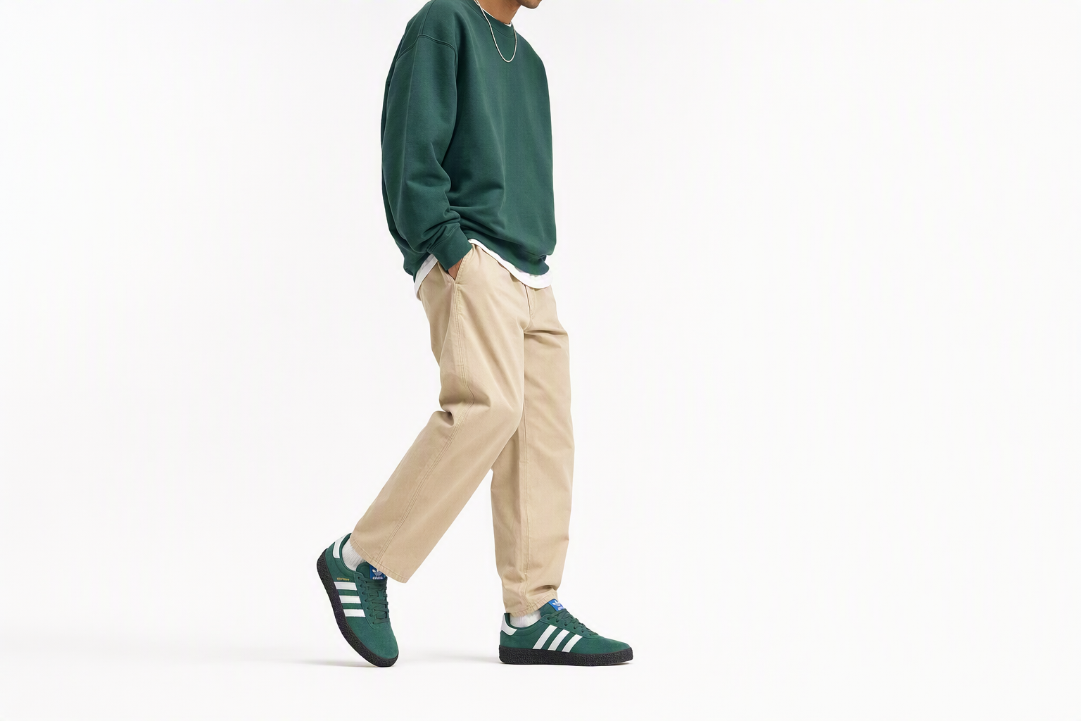 Order Adidas Montreal RM Zapatillas Verde Colegial/Blanco Nube/Negro Core JS1335