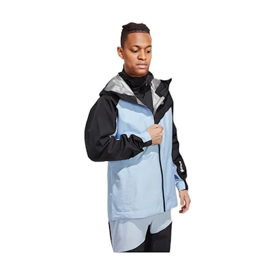 adidas Mountain Softshell Hiking Jacket Waterproof Windproof Light Pink/Black HU1115