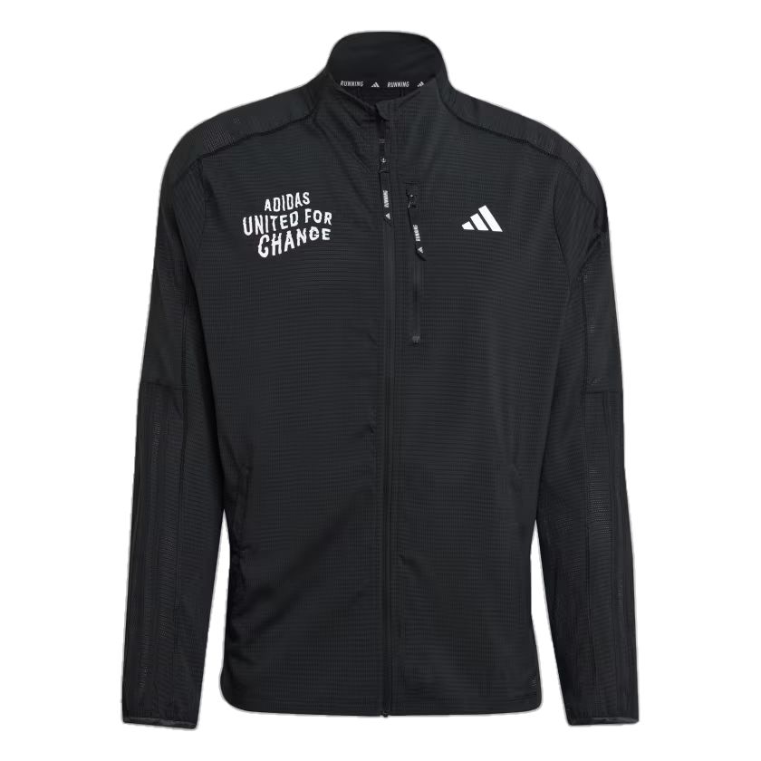 adidas Move For The Planet Black Full-Zip Jacket with Stand Collar IK4973