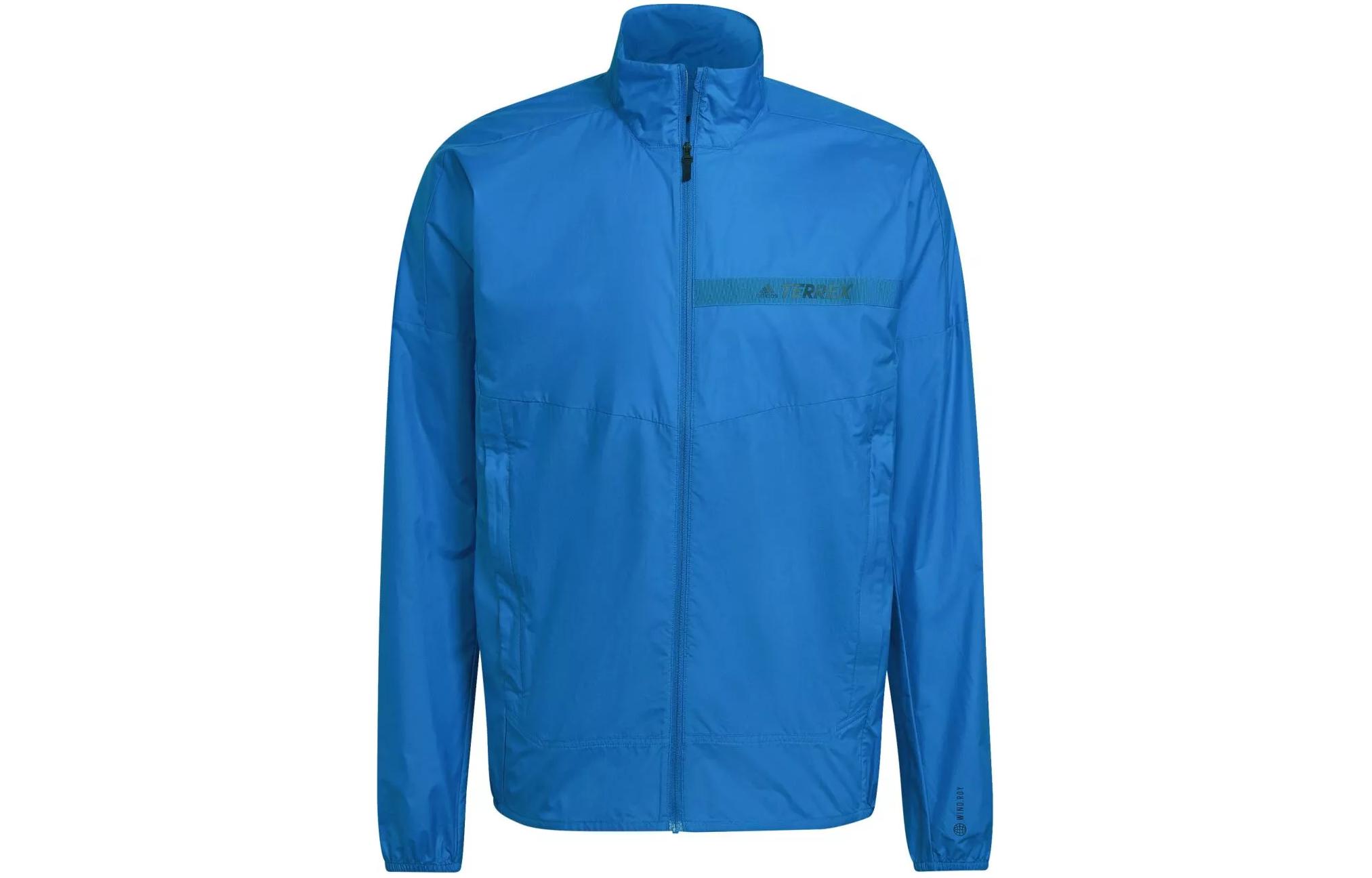 adidas MT Wind Jacket Blue - Lightweight, Breathable, Windproof H53403