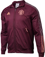 adidas MUFC Anthem Jacket 2020-21 Season Manchester United Maroon Jacket FR3865 adidas MUFC Anthem Jacket 2020-21 Season Manchester United Maroon Jacket FR3865