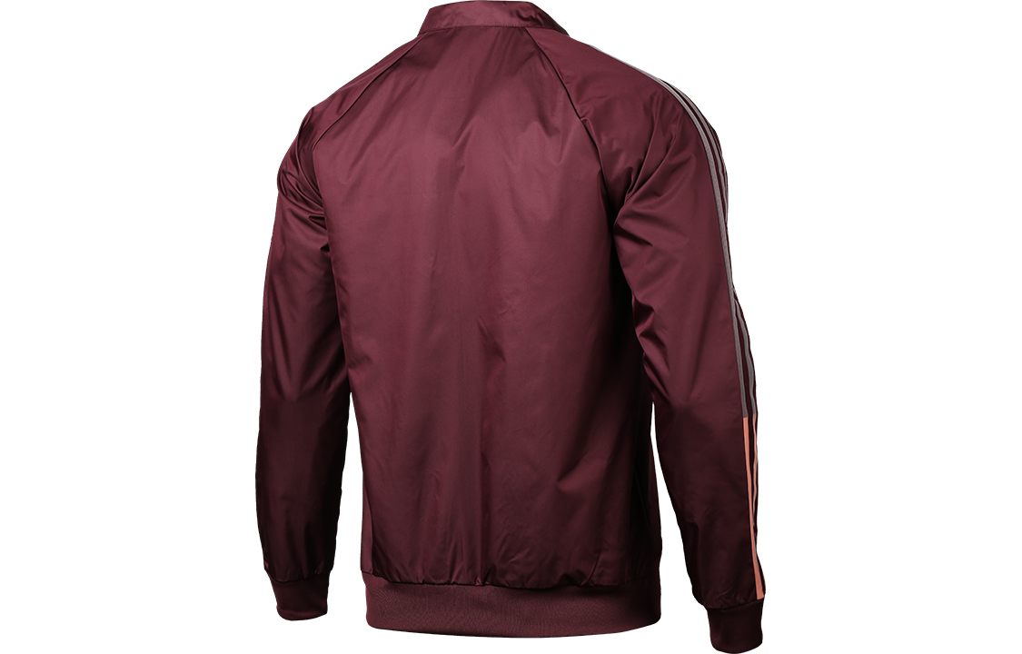 adidas MUFC Anthem Jacket 2020-21 Season Manchester United Maroon Jacket FR3865 圖 3