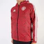 Shop adidas Jaket Windbreaker MUFC Manchester United Merah Berkerudung Pria FR3844