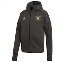 adidas MUFC ZNE 3 0 Hoodie Jacket Black - Manchester United Football Jacket DX9079 adidas MUFC ZNE 3 0 Hoodie Jacket Black - Manchester United Football Jacket DX9079
