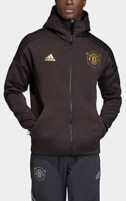 adidas MUFC ZNE 3 0 Hoodie Jacket Black - Manchester United Football Jacket DX9079 Purchase adidas MUFC ZNE 3 0 Hoodie Jacket Black - Manchester United Football Jacket DX9079