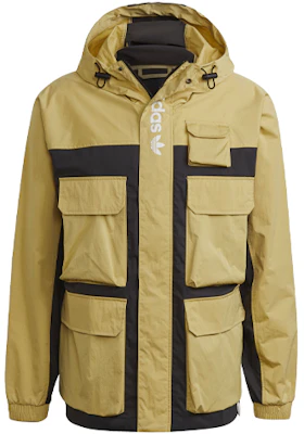 adidas Jaket Outdoor Multi-Pocket Colorblock Hoodie - Sandstorm Earth H09359 Buy adidas Jaket Outdoor Multi-Pocket Colorblock Hoodie - Sandstorm Earth H09359