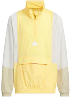 adidas Multicolor Half-Zip Windproof Jacket Long-Sleeve Casual Youth IT4036 adidas Multicolor Half-Zip Windproof Jacket Long-Sleeve Casual Youth IT4036