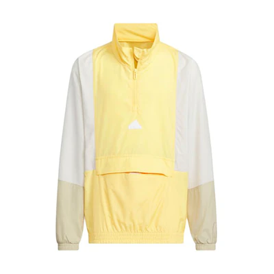 adidas Multicolor Half-Zip Windproof Jacket Long-Sleeve Casual Youth IT4036