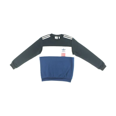 adidas Multicolor Logo Print Crewneck Pullover Sweatshirt GC8738