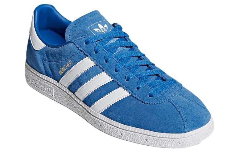 Lookbook adidas Múnich 'Bluebird' zapatillas azul retro B96496