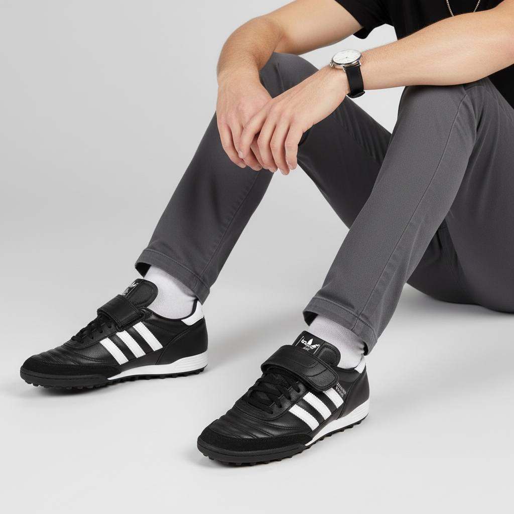 Order adidas Mundial Team Leather TF 'Hitam' 019228