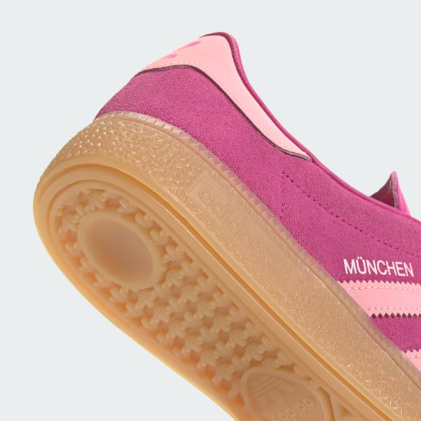 Sizing 아디다스 뮌헨 스니커즈 세미 루시드 푸시아/글로우 핑크/검솔 JS3998