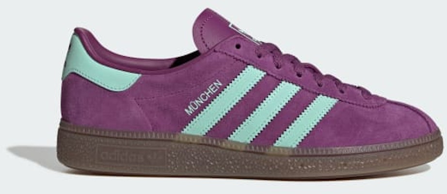 (W) 아디다스 뮌헨 스니커즈 리치 모브/클리어 민트/검플 JS3995 Buy (W) 아디다스 뮌헨 스니커즈 리치 모브/클리어 민트/검플 JS3995