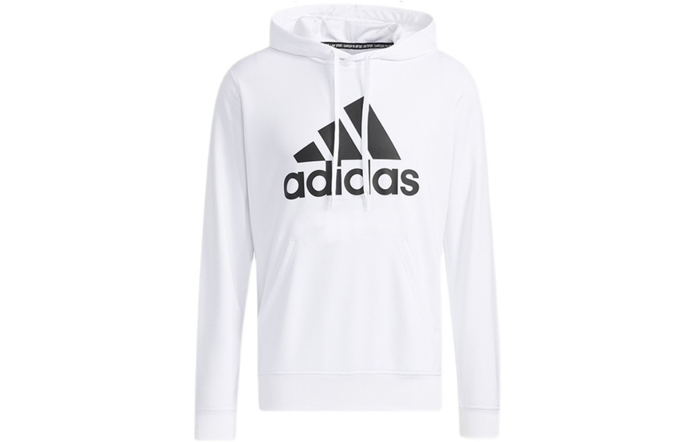 adidas Must Haves College Style Logo Pullover Sweatshirt White - GN0829
