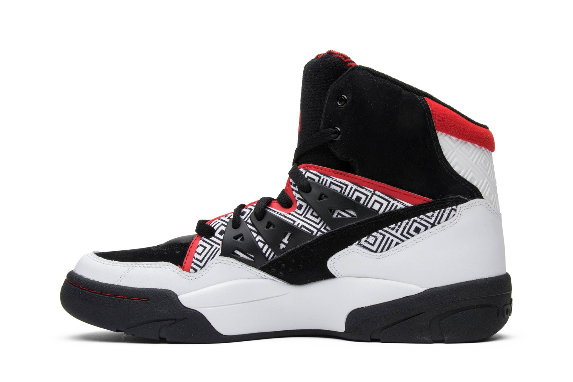 Lookbook adidas Mutombo 'Putih Hitam Merah' Q33018