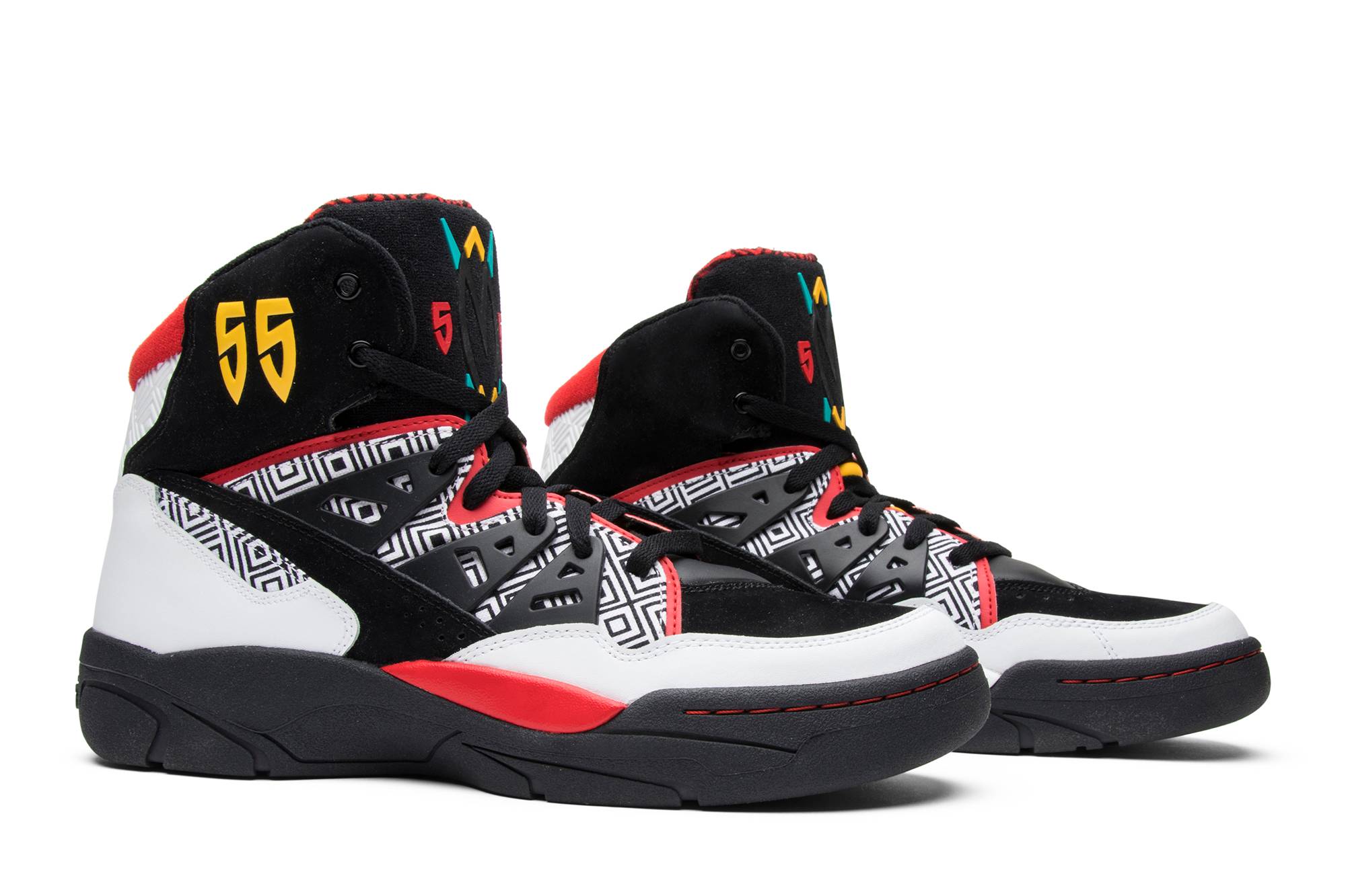 Cheap adidas Mutombo 'Putih Hitam Merah' Q33018