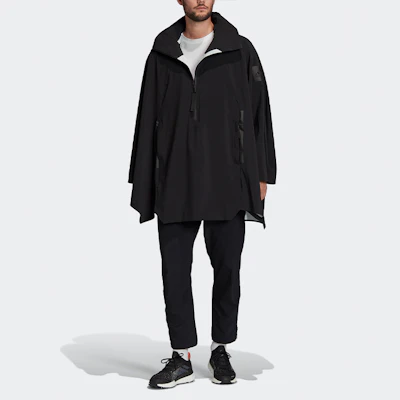 adidas Myshelter Cape Hitam Jaket Hoodie Outdoor Half-Zip Edisi Musim Luruh FI0600 Shop adidas Myshelter Cape Hitam Jaket Hoodie Outdoor Half-Zip Edisi Musim Luruh FI0600