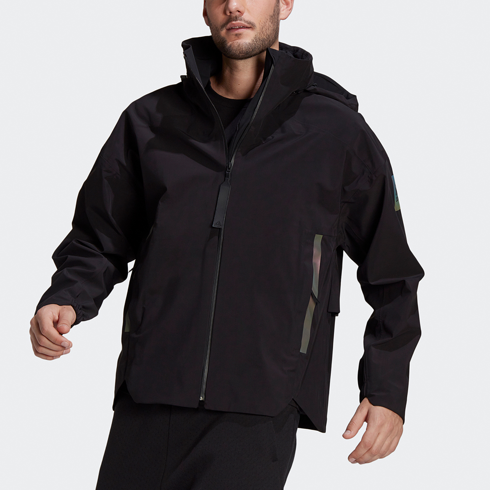 adidas MYSHELTER Loose Fit Waterproof Outdoor Jacket Black . GP7853 圖 3