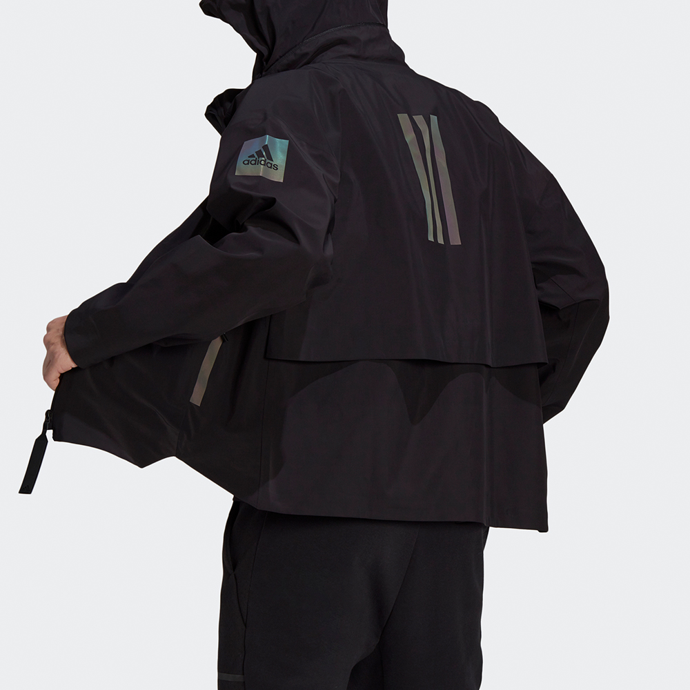 adidas MYSHELTER Loose Fit Waterproof Outdoor Jacket Black . GP7853 圖 4