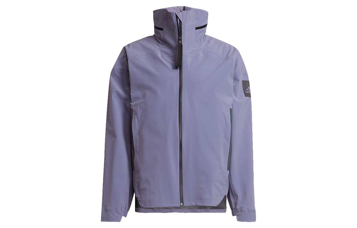adidas Myshelter Outdoor Raincoat Jacket Purple Casual Fallwear. GT6576