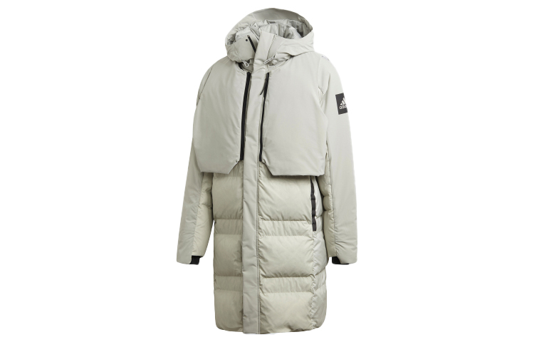 Order 阿迪达斯 MYSHELTER 户外防水可翻转羽绒服 灰色 FT2430