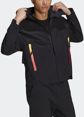 阿迪达斯Myshelter R.R户外字母连帽夹克黑色 GT0352 Lookbook 阿迪达斯Myshelter R.R户外字母连帽夹克黑色 GT0352