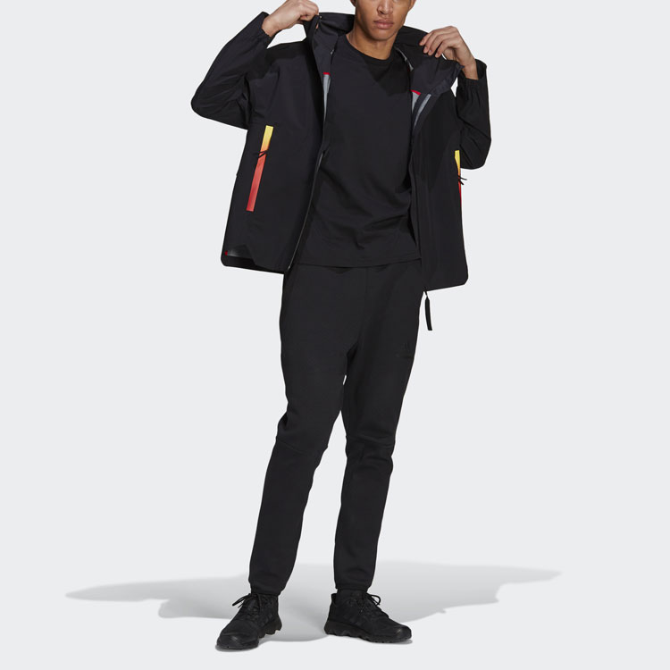 Details for 阿迪达斯Myshelter R.R户外字母连帽夹克黑色 GT0352