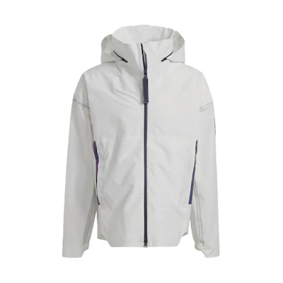 adidas Myshelter R R Outdoor Waterproof Hooded Jacket White GK8707