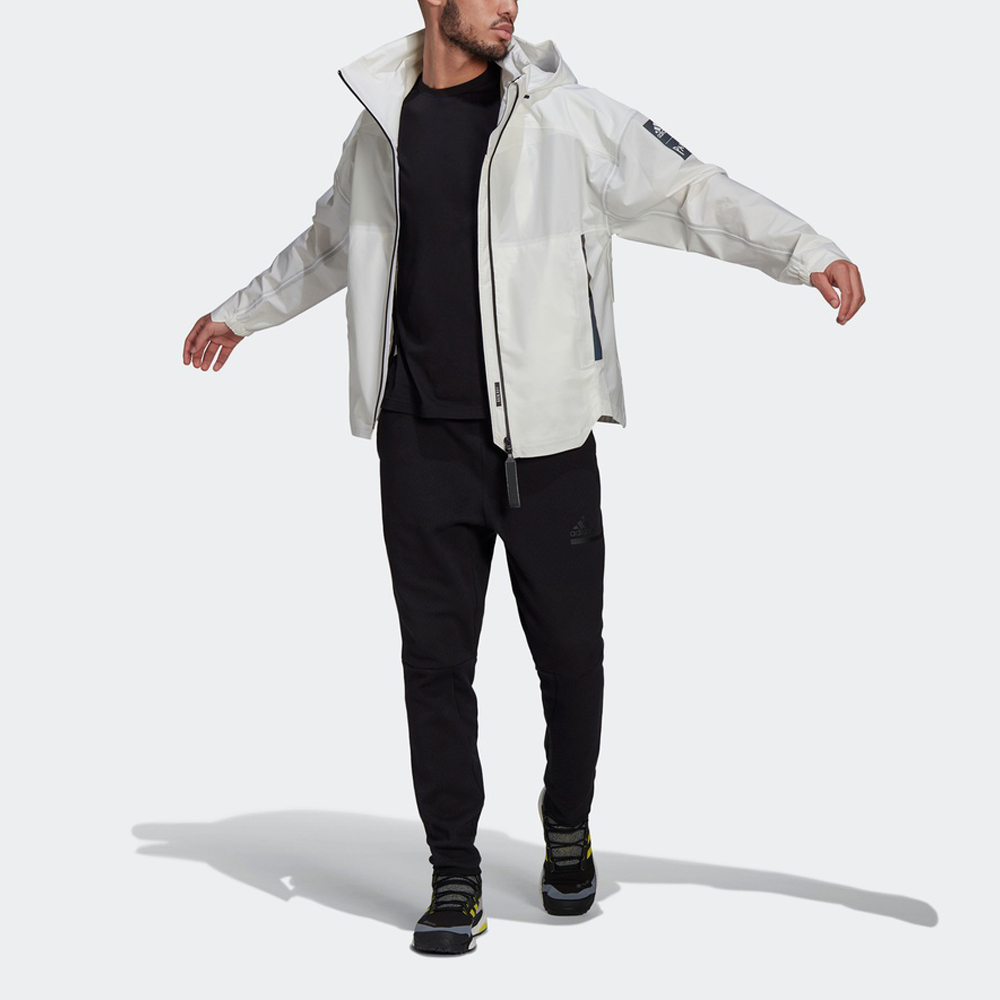 adidas Myshelter R R Outdoor Waterproof Hooded Jacket White GK8707 圖 3