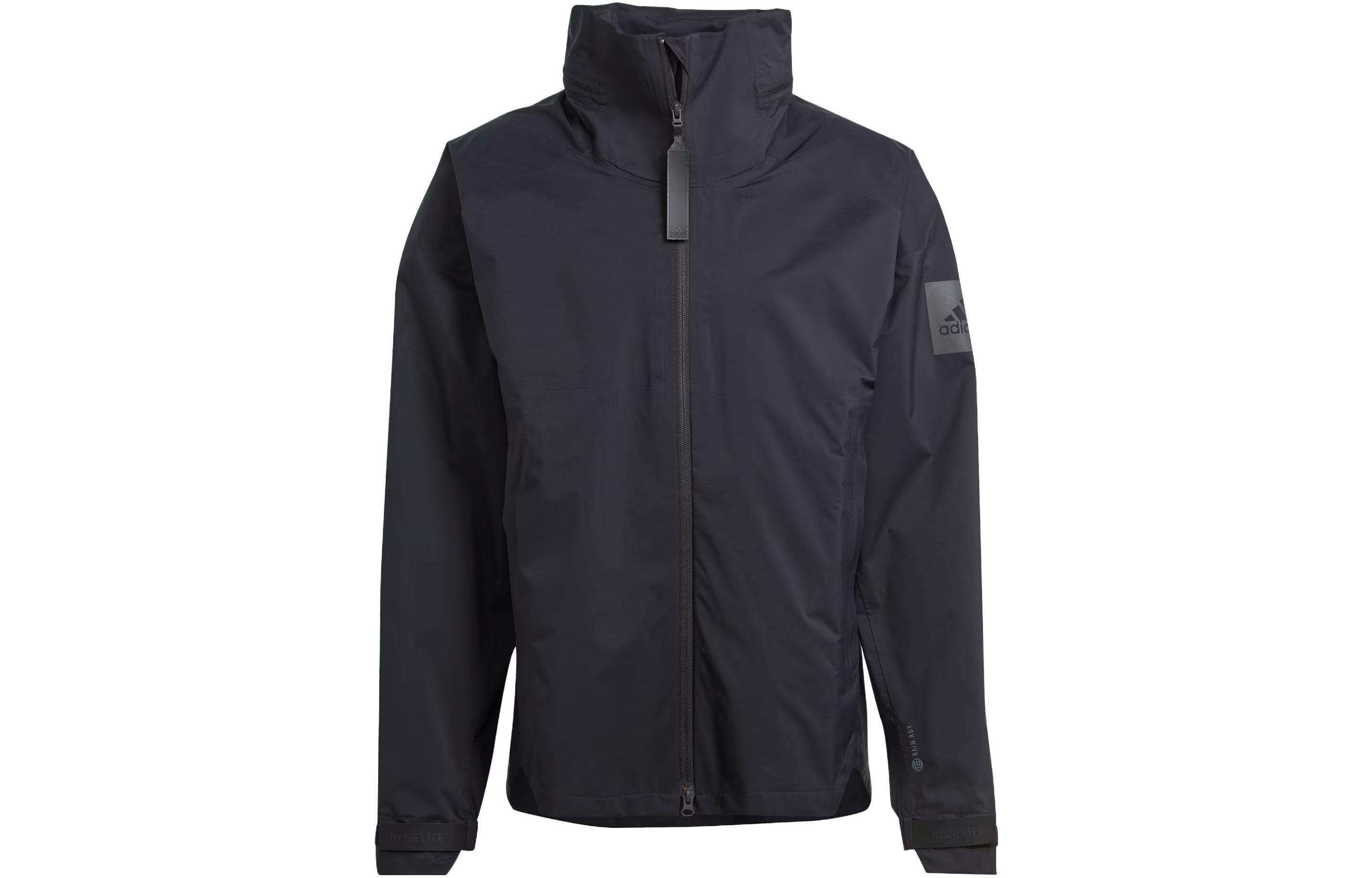 adidas Myshelter RR L 3-Stripes Hoodie Jacket Black HT8765