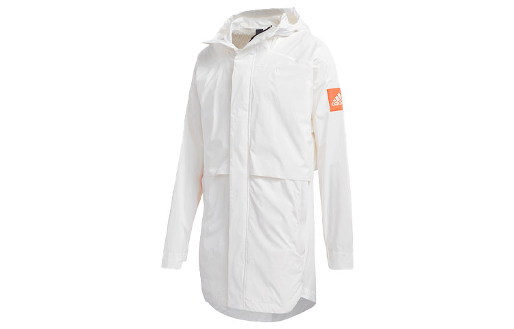 adidas MYSHELTER Waterproof Outdoor Hooded Jacket Bright White FR9533