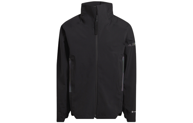 adidas MYSHELTER Waterproof Windproof Outdoor Sports Jacket Black H65700 圖 2