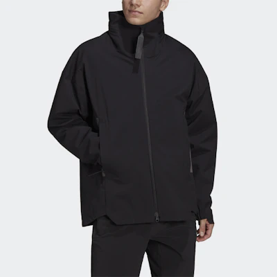 adidas MYSHELTER 防水防風戶外運動外套 黑色 H65700 Lookbook adidas MYSHELTER 防水防風戶外運動外套 黑色 H65700