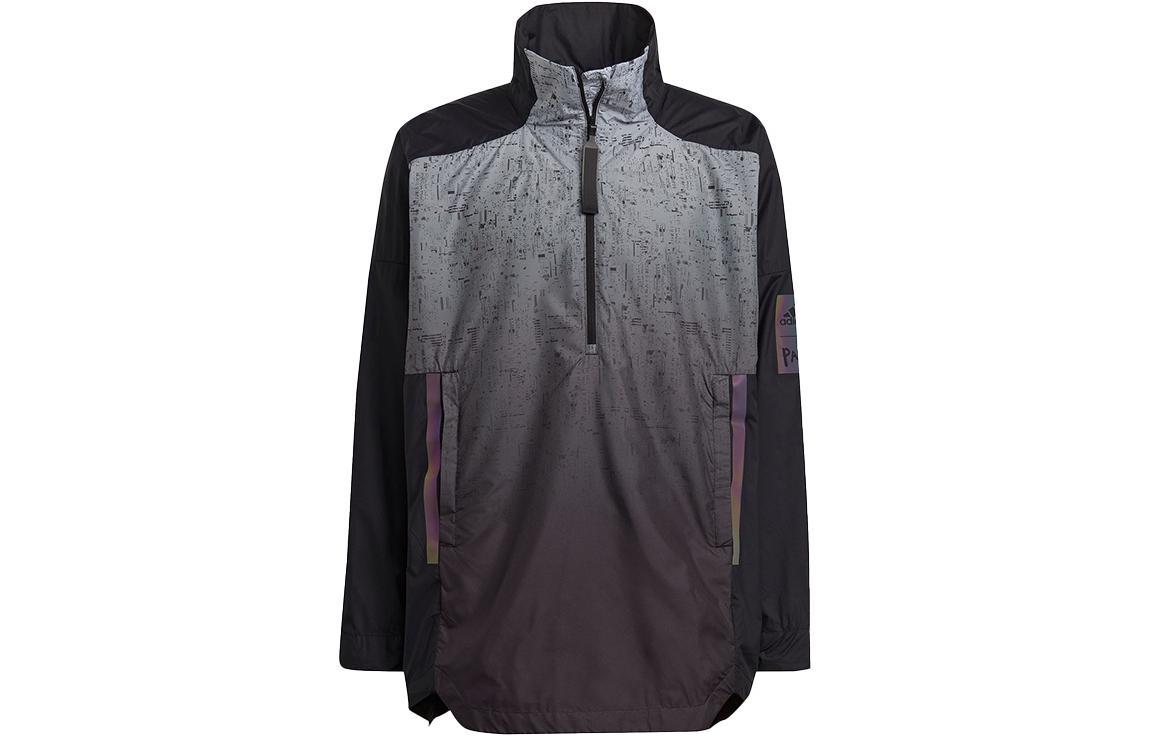 adidas MYSHELTER WR Gradient Track Jacket Black GM4378