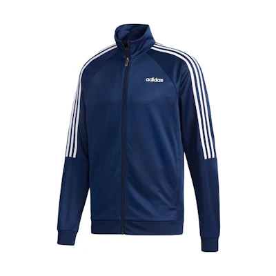 adidas Navy Blue Logo Print Zip-Up High Neck Jacket (Japan Edition) GD3790-JAPAN