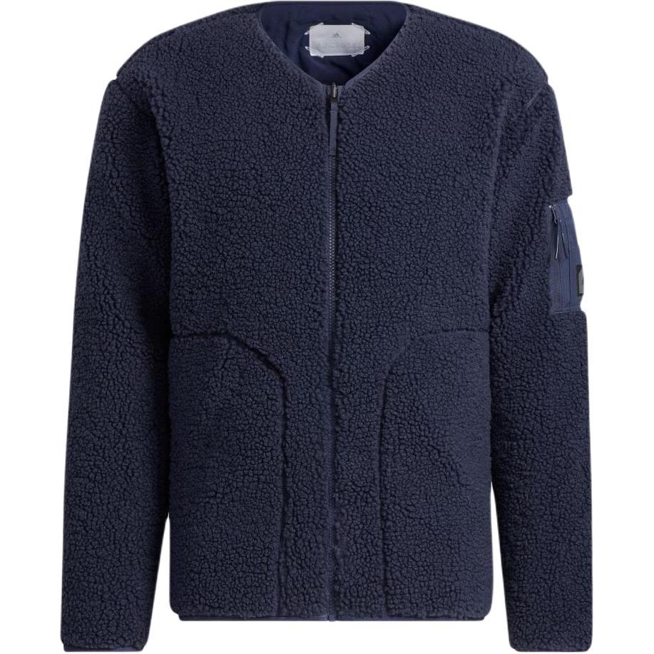 adidas Navy Blue Reversible Zip-Up Long Sleeve Jacket HF9106