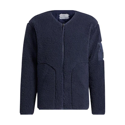 adidas Navy Blue Reversible Zip-Up Long Sleeve Jacket HF9106