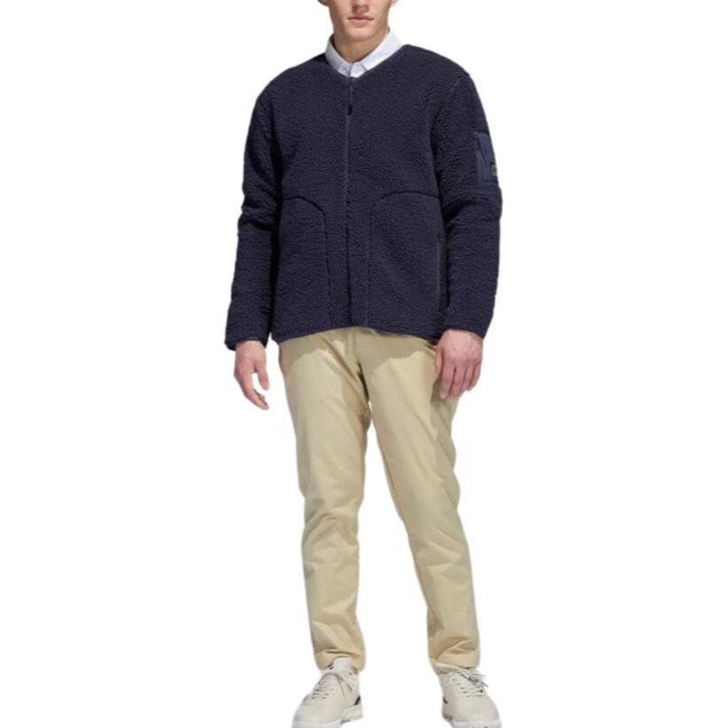 adidas Navy Blue Reversible Zip-Up Long Sleeve Jacket HF9106 圖 4
