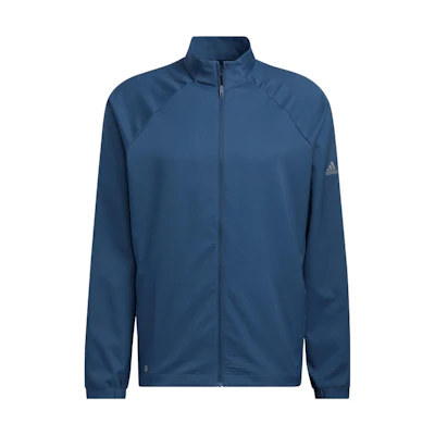 adidas Navy Cr Nvlty Vest Logo Zip-Up High-Collar Jacket H56796