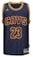 Buy 아디다스 NBA 클리블랜드 캐벌리어스 르브론 제임스 스윙맨 저지 블루 AL5031