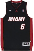 adidas NBA Jersey LeBron James SW Fan Edition Miami Heat #6 Basketball Vest Black L76194 adidas NBA Jersey LeBron James SW Fan Edition Miami Heat #6 Basketball Vest Black L76194