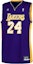 Order adidas NBA Kobe Lakers #24 Los Angeles Jersi Unisex Ungu Emas Tanpa Lengan AEB836
