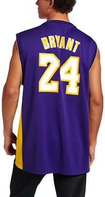 adidas NBA Kobe Lakers #24 Los Angeles Jersi Unisex Ungu Emas Tanpa Lengan AEB836 Shop adidas NBA Kobe Lakers #24 Los Angeles Jersi Unisex Ungu Emas Tanpa Lengan AEB836