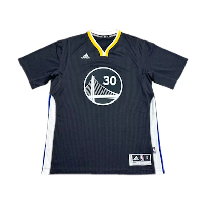 adidas NBA Stephen Curry Warriors #30 Fan Basketball Jersey Unisex Black A45919