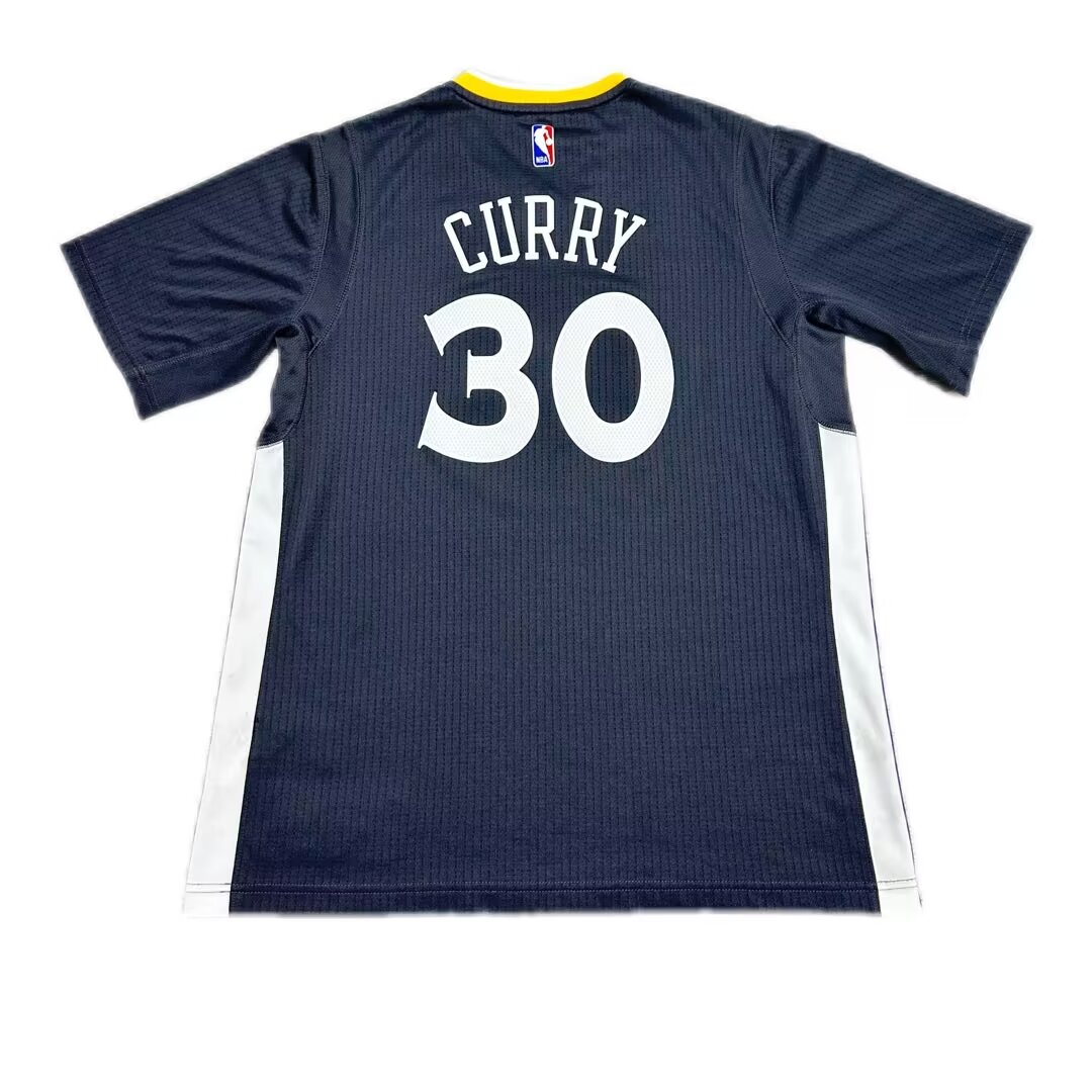 Lookbook adidas NBA Stephen Curry Warriors #30 Jersi Bola Keranjang Unisex Hitam. A45919