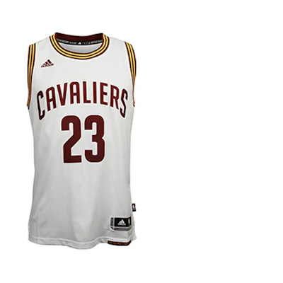 Adidas NBA Swingman Jersey Cleveland Cavaliers LeBron James White A61200