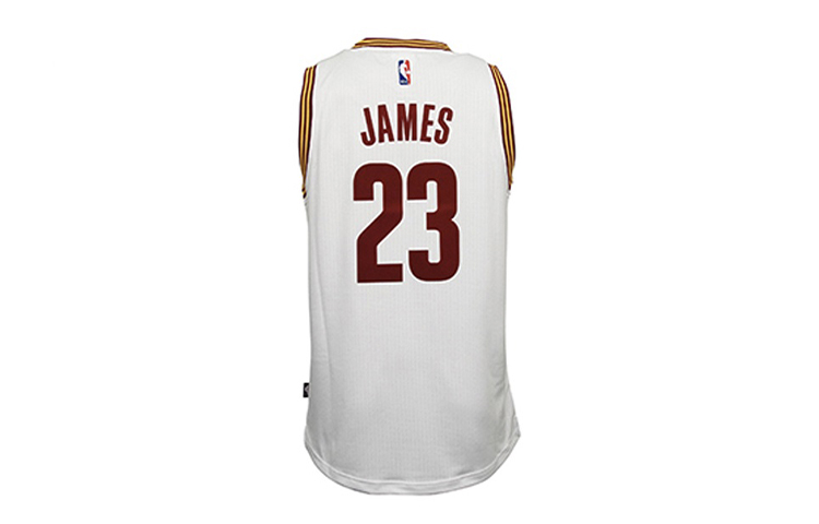 Lookbook 아디다스 NBA 스윙맨 저지 클리블랜드 캐벌리어스 르브론 제임스 화이트 A61200