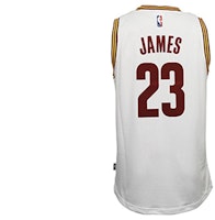 阿迪达斯NBA克利夫兰骑士勒布朗詹姆斯白色球衣 A61200 Lookbook 阿迪达斯NBA克利夫兰骑士勒布朗詹姆斯白色球衣 A61200