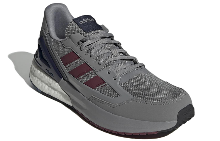 Lookbook 愛迪達 Nebzed Super Boost '灰色酒紅' GX3138