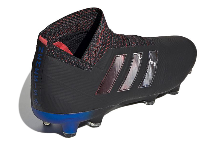 Shop Adidas Nemeziz 18+ Fg 耐磨防滑足球鞋 黑色